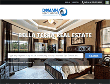 Tablet Screenshot of bellaterraesterohomes.com